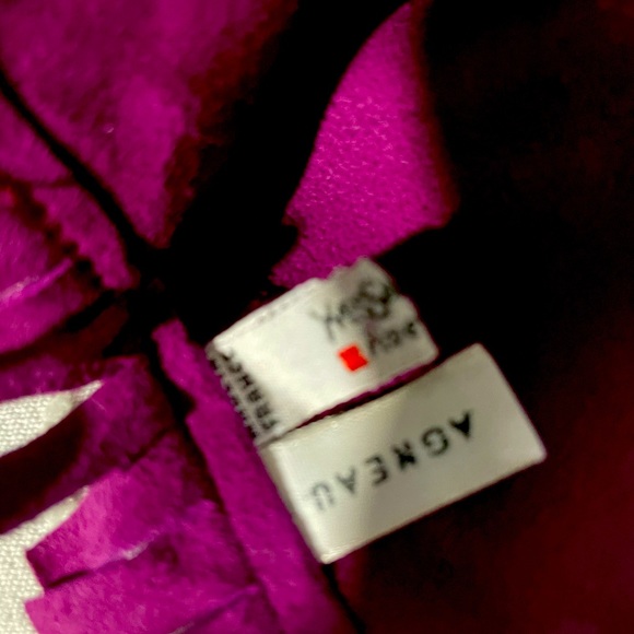 Rive Gauche vintage Yves St Laurent suede and leather gloves size 7 hardly worn - Picture 4 of 7